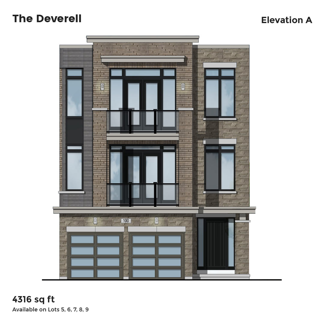 The Deverell Elevation A The Deverell A