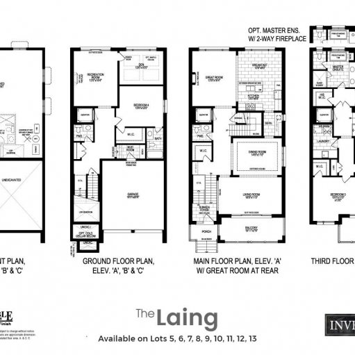 laing floorplan elevation a