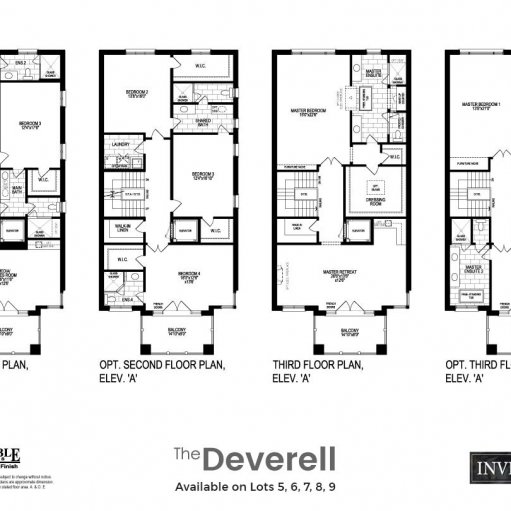 deverell floorplan elevation a optional deverell floorplan elevation a optional